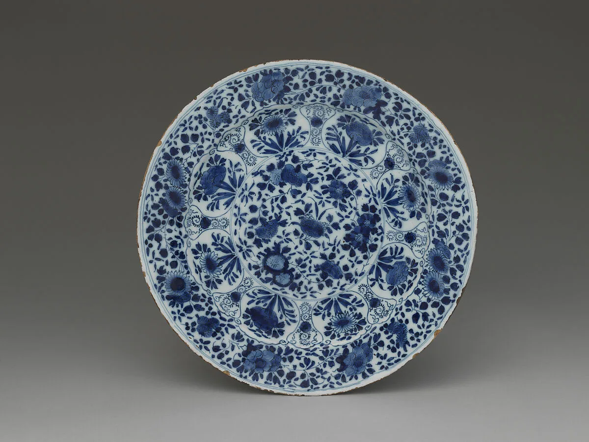 Plate — P I (possibly Jan Pietersz)|Louis Victor|De Dubbelde Schenkkan