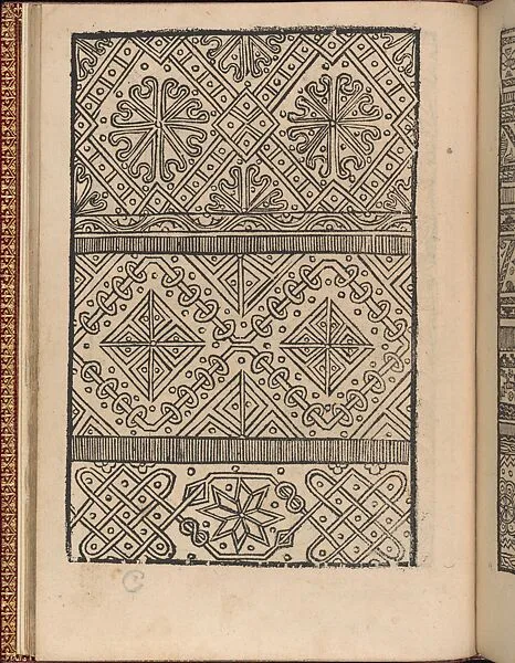 Modelbuch new, aller Art, Nehens und Stickens (page 13v) — Hermann Gülfferich|Riviere & Son(s)