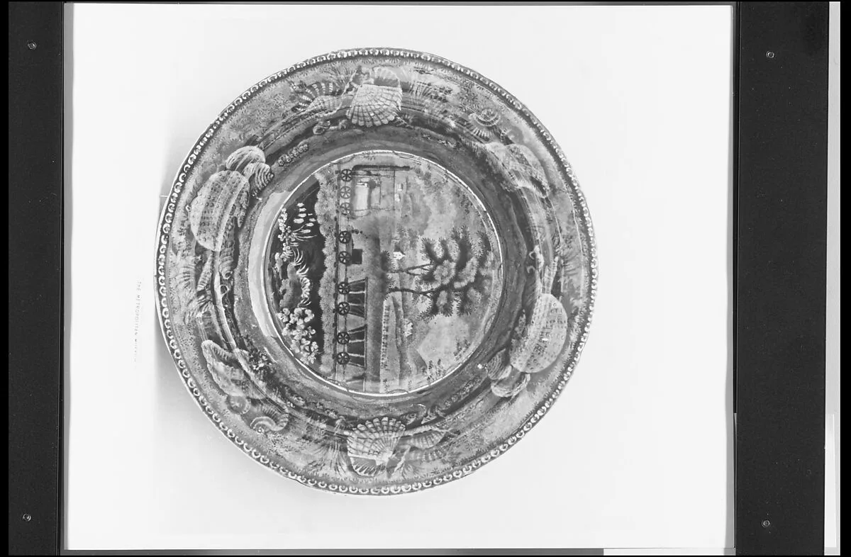 Plate — Enoch Wood & Sons