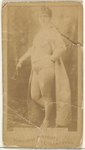 Miss Georgie Blake, from the Actors and Actresses series (N45, Type 1) for Virginia Brights Cigarettes