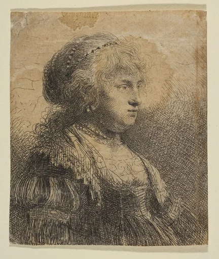 Saskia with Pearls in Her Hair