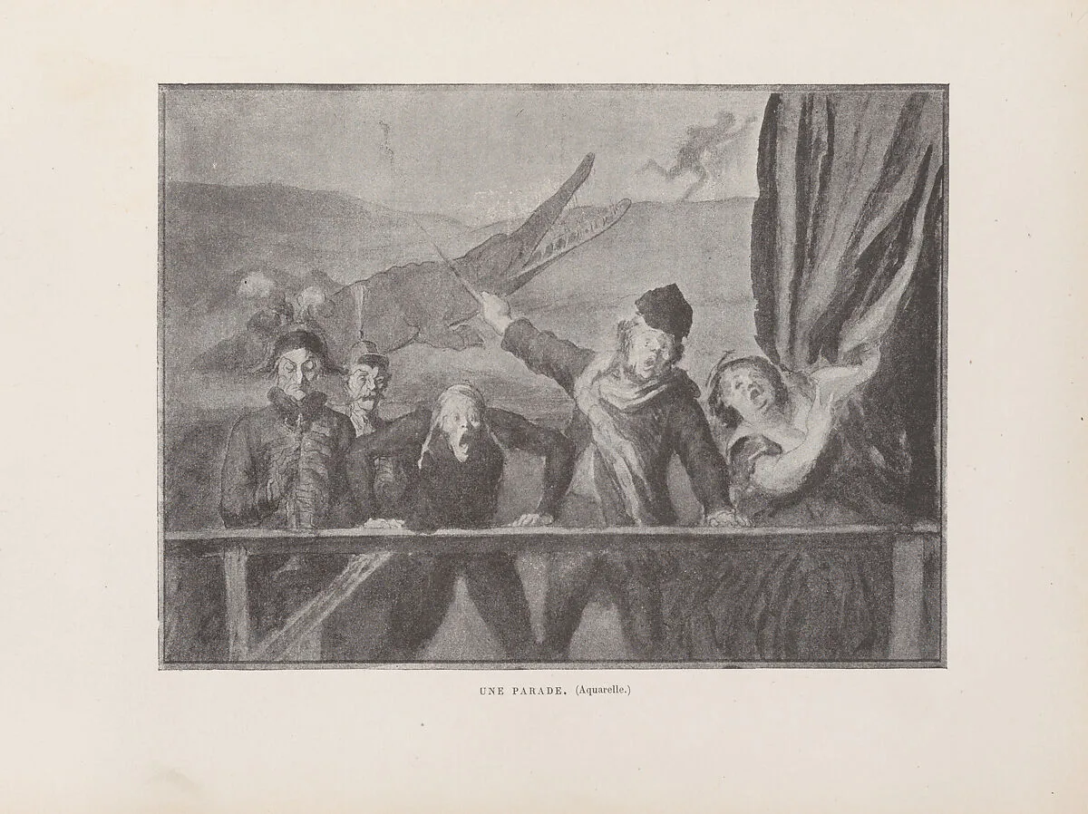 Honoré Daumier, l'homme et l'œuvre : ouvrage orné d'un portrait à l'ea-forte, de deux héliogravures et de 47 illustrations — Arsène Alexandre|Honoré Daumier