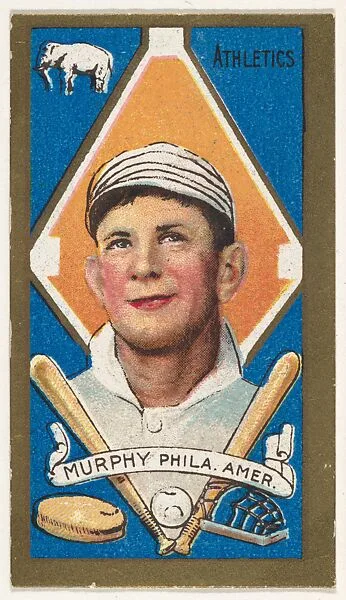 Daniel Murphy, Philadelphia, American League, from the "Baseball Series" (Gold Borders) set (T205) issued by the American Tobacco Company — American Tobacco Company
