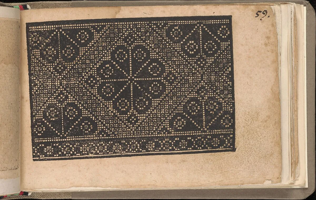 Schön newes Modelbuch (Page 59r) — Sigismundus Latomus
