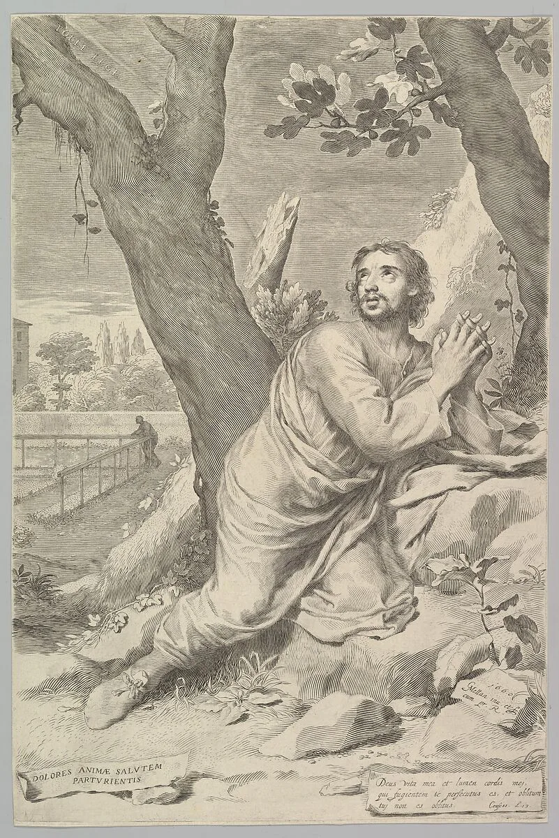 St. Augustine — Claude Mellan