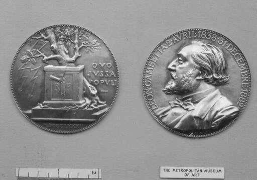 In Memory of Leon Gambetta, French Politician