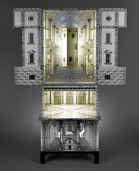 "Architettura" — Piero Fornasetti|Gio Ponti