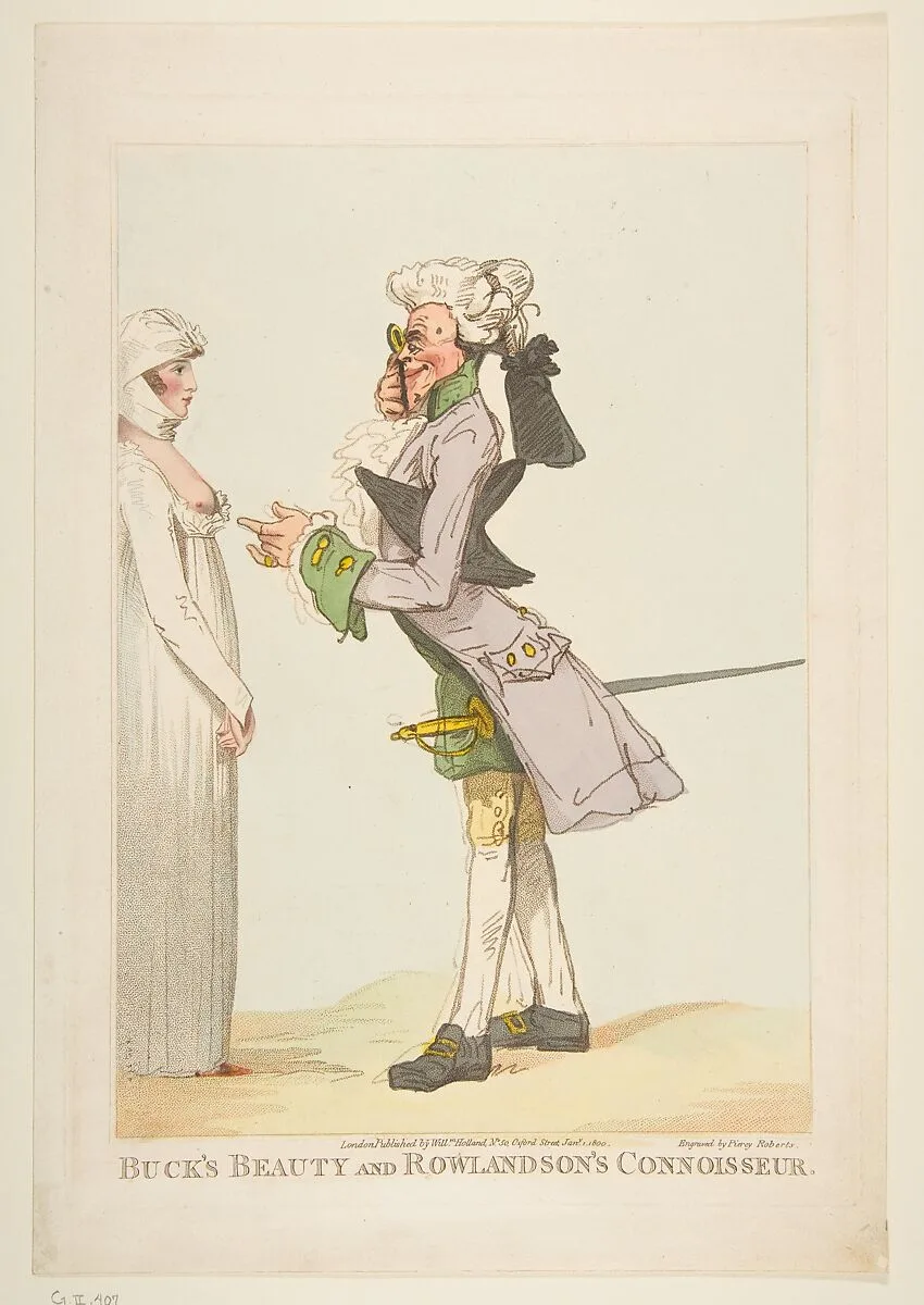 Buck's Beauty and Rowlandson's Connoisseur — Piercy Roberts|William Holland