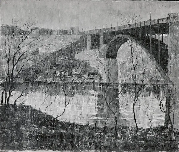Harlem River — Ernest Lawson