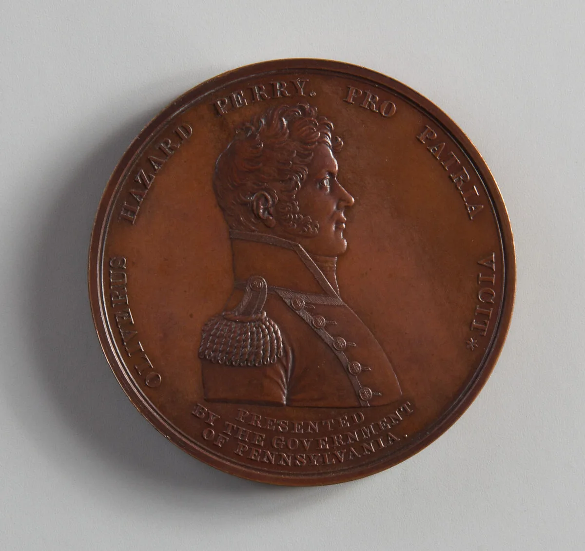 Medal of Captain O. H. Perry — Moritz Fürst
