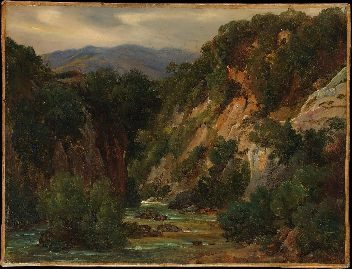 The Aniene River at Subiaco — André Giroux
