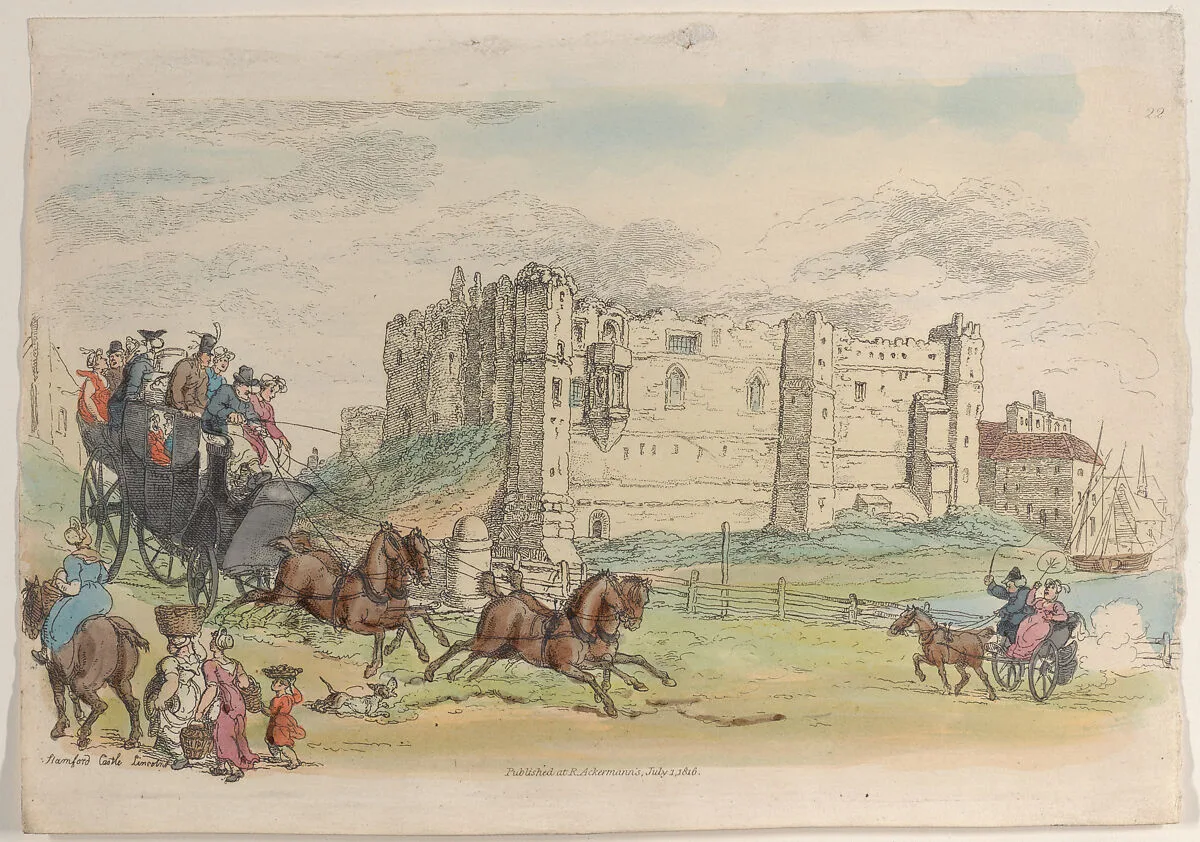 Plate 22, from "World in Miniature" — Thomas Rowlandson|Rudolph Ackermann, London