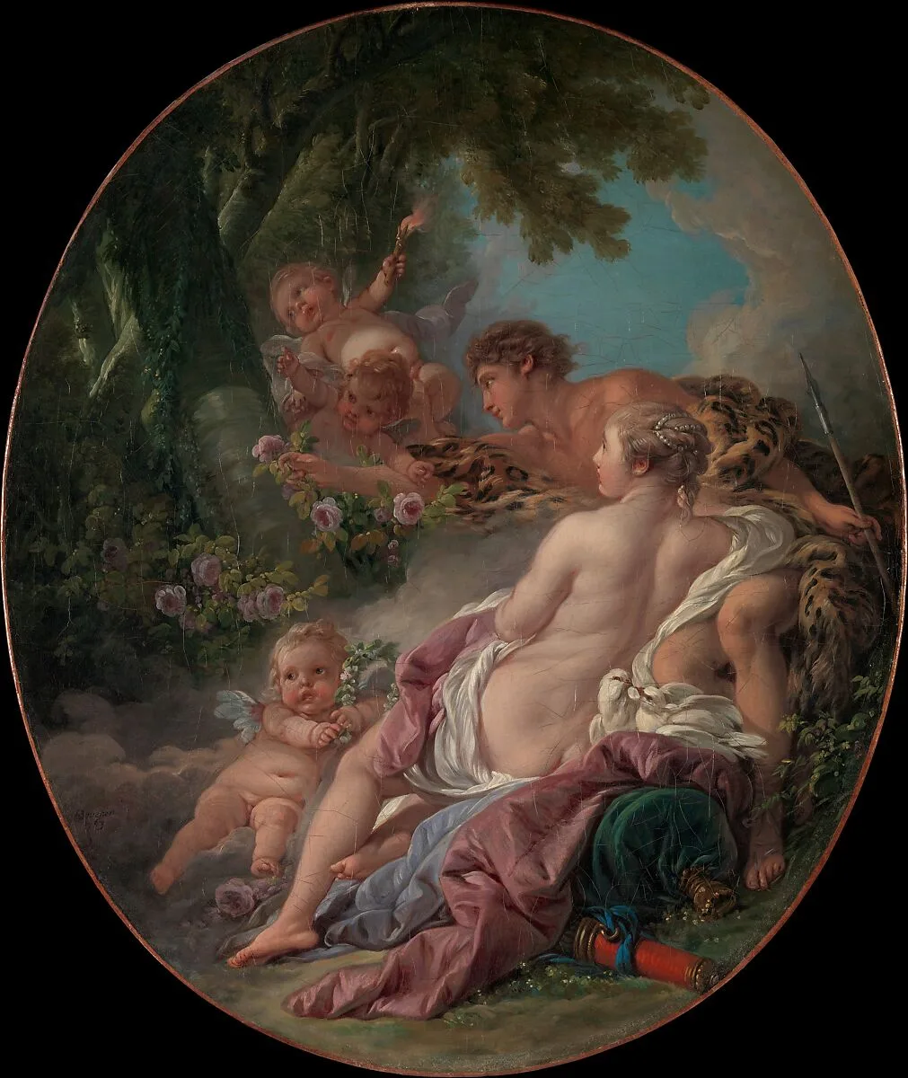 Angelica and Medoro — François Boucher