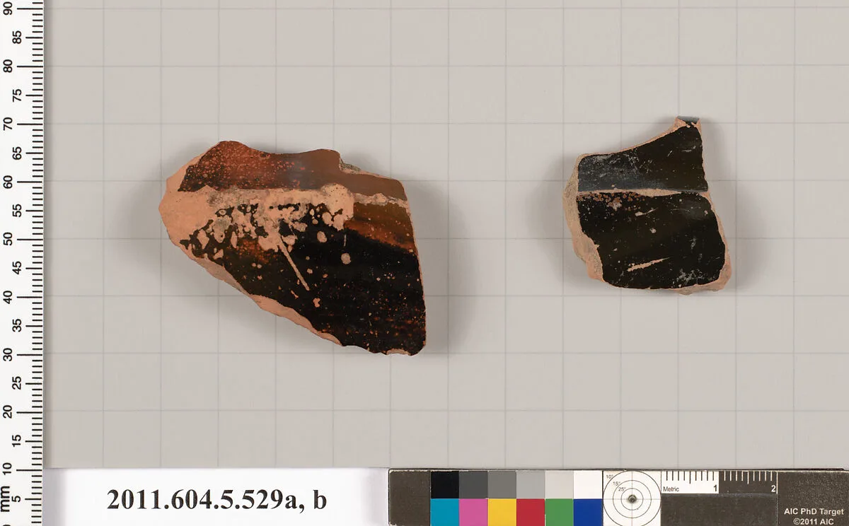 Terracotta fragments of kylikes (drinking cups) — Unknown