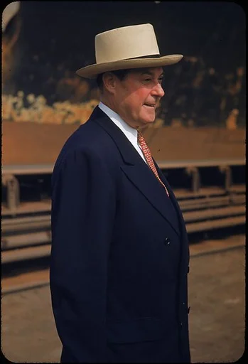 [59 Portraits of H. E. Simpson of Baltimore & Ohio Railroad, for Fortune Business Executive Profile]