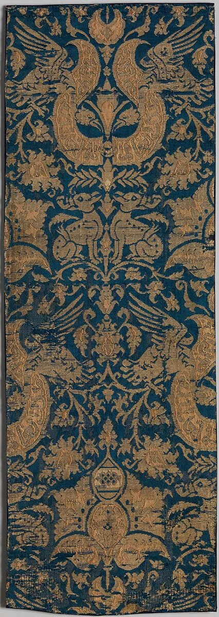 Textile with Brocade — Unknown