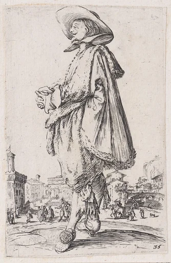 Reverse Copy of Le Mendiant a la Jambe de Bois (The Beggar with the Wooden Leg), from Les Gueux suite appelée aussi Les Mendiants, Les Baroni, ou Les Barons (The Beggars, also called the Barons)