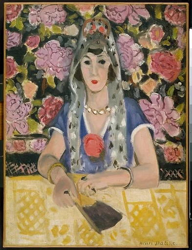 Espagnole: Harmonie en bleu (Spanish Woman: Harmony in Blue)