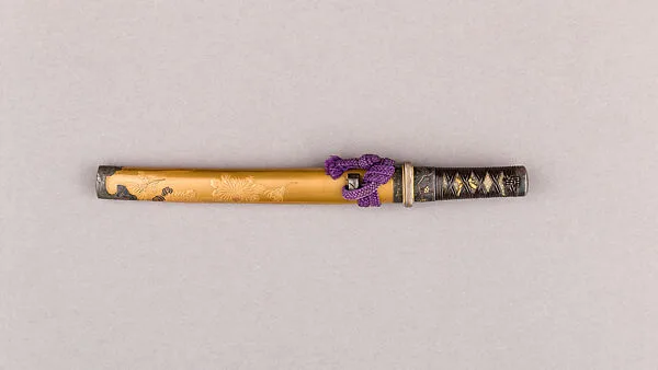 Blade and Mounting for a Miniature Short Sword (Wakizashi) — Unknown
