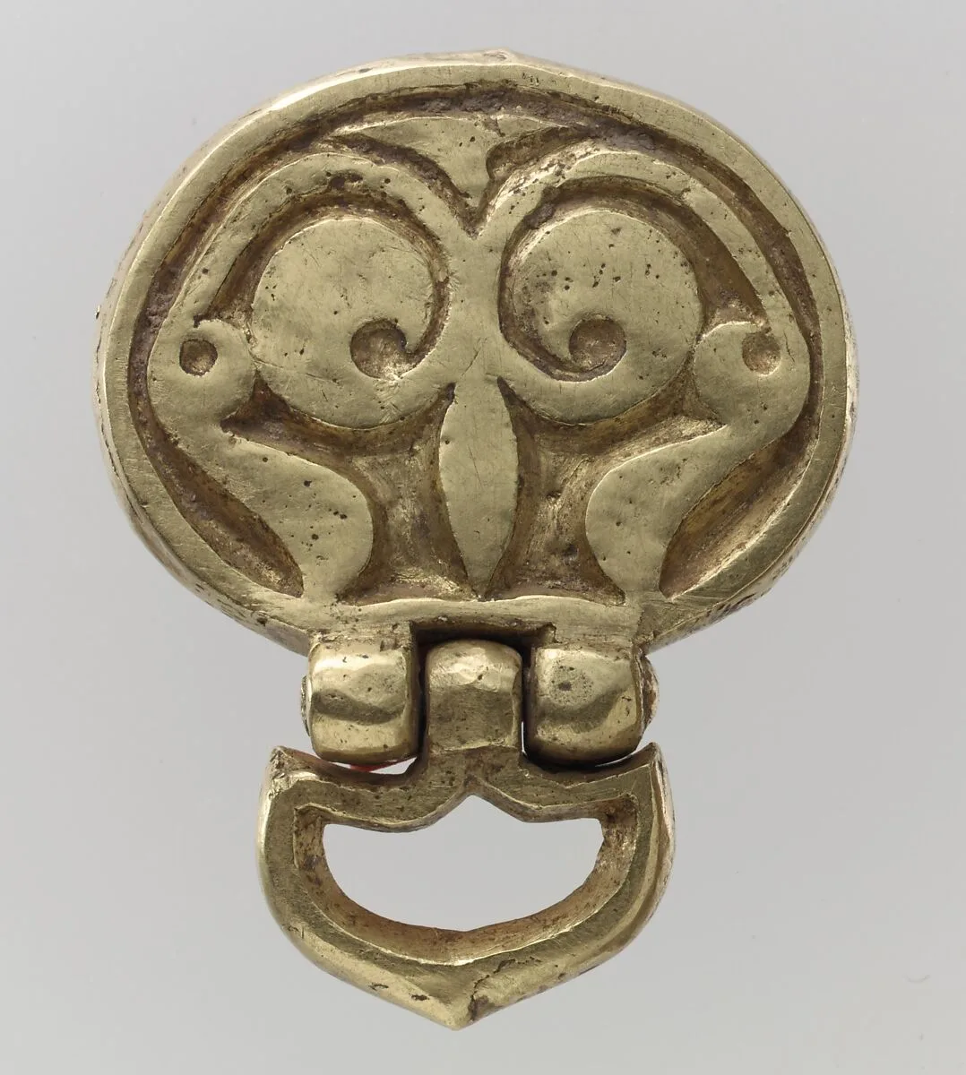 Gold Belt Mount with Loop — Unknown