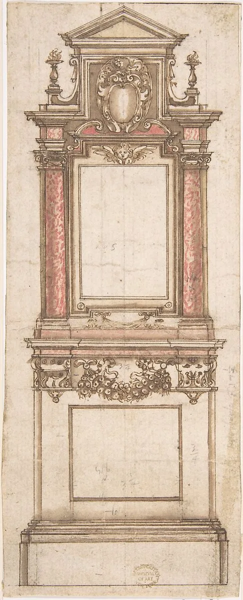 Frame — Anonymous, Italian, 16th century