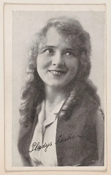 Gladys Leslie from Kromo Gravure "Leading Moving Picture Stars" (W623) — Kromo Gravure Photo Company, Detroit, Michigan