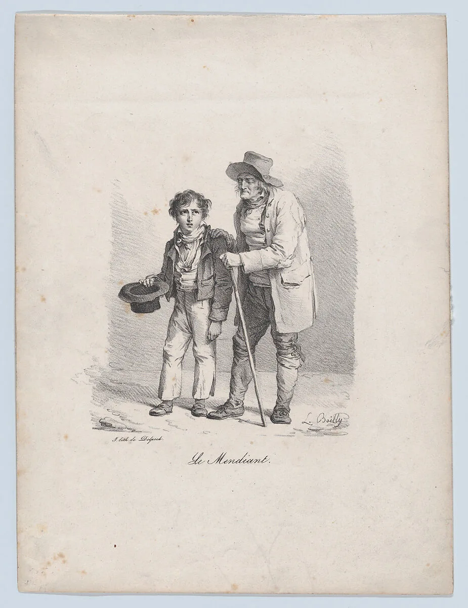 The Beggar — Louis Léopold Boilly|Delpech