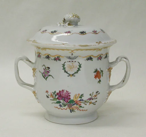 Sugar bowl with cover