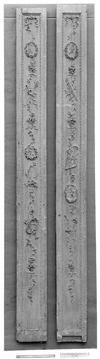 Pair of pilaster panels — Unknown