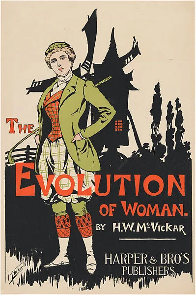 The Evolution of Woman by H.W. McVickar — H. W. McVickar|Harper & Brothers