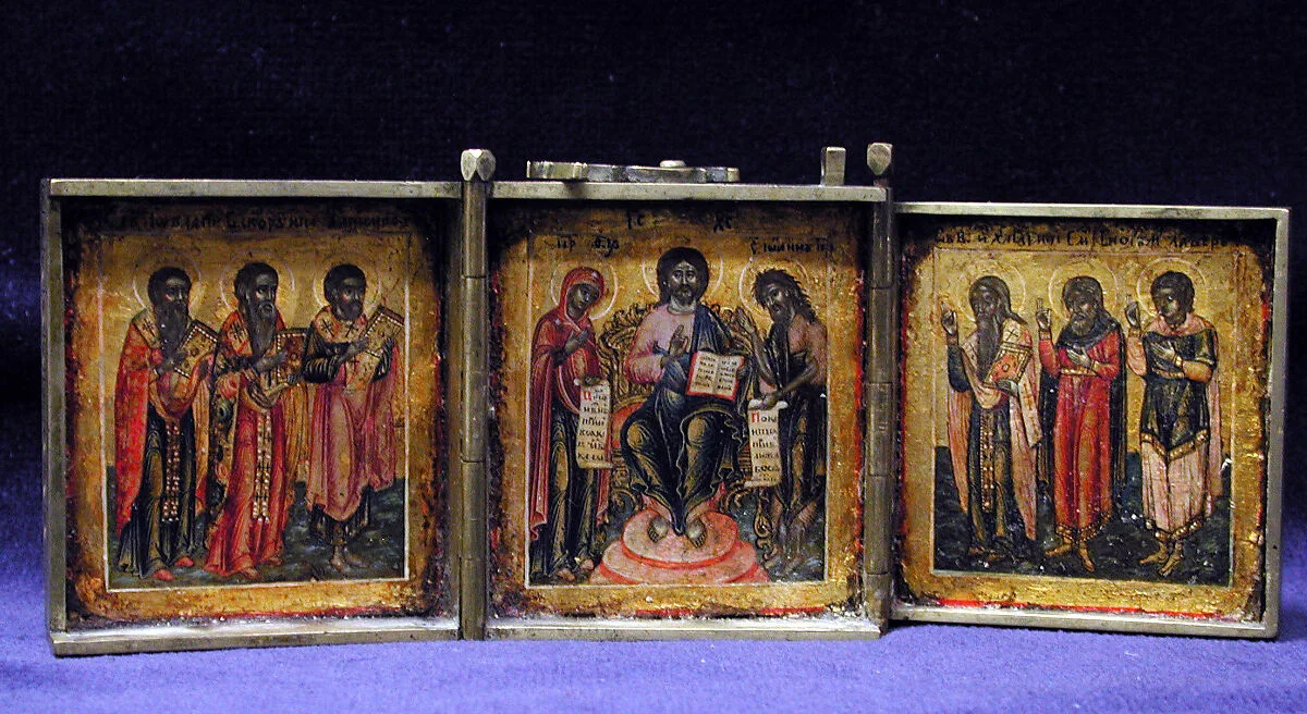 Traveling triptych — Unknown