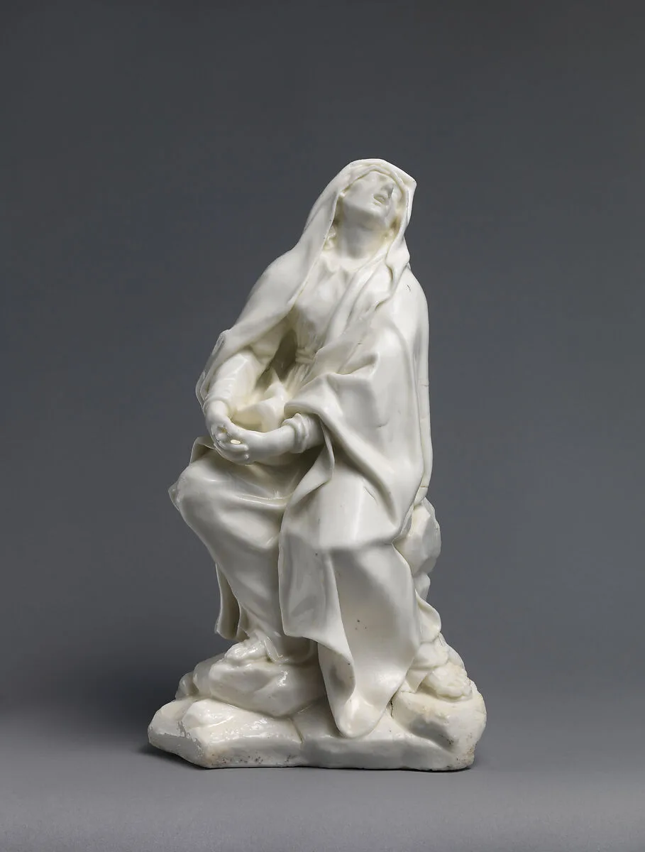 The Mourning Virgin — Giuseppe Gricci|Capodimonte Porcelain Manufactory