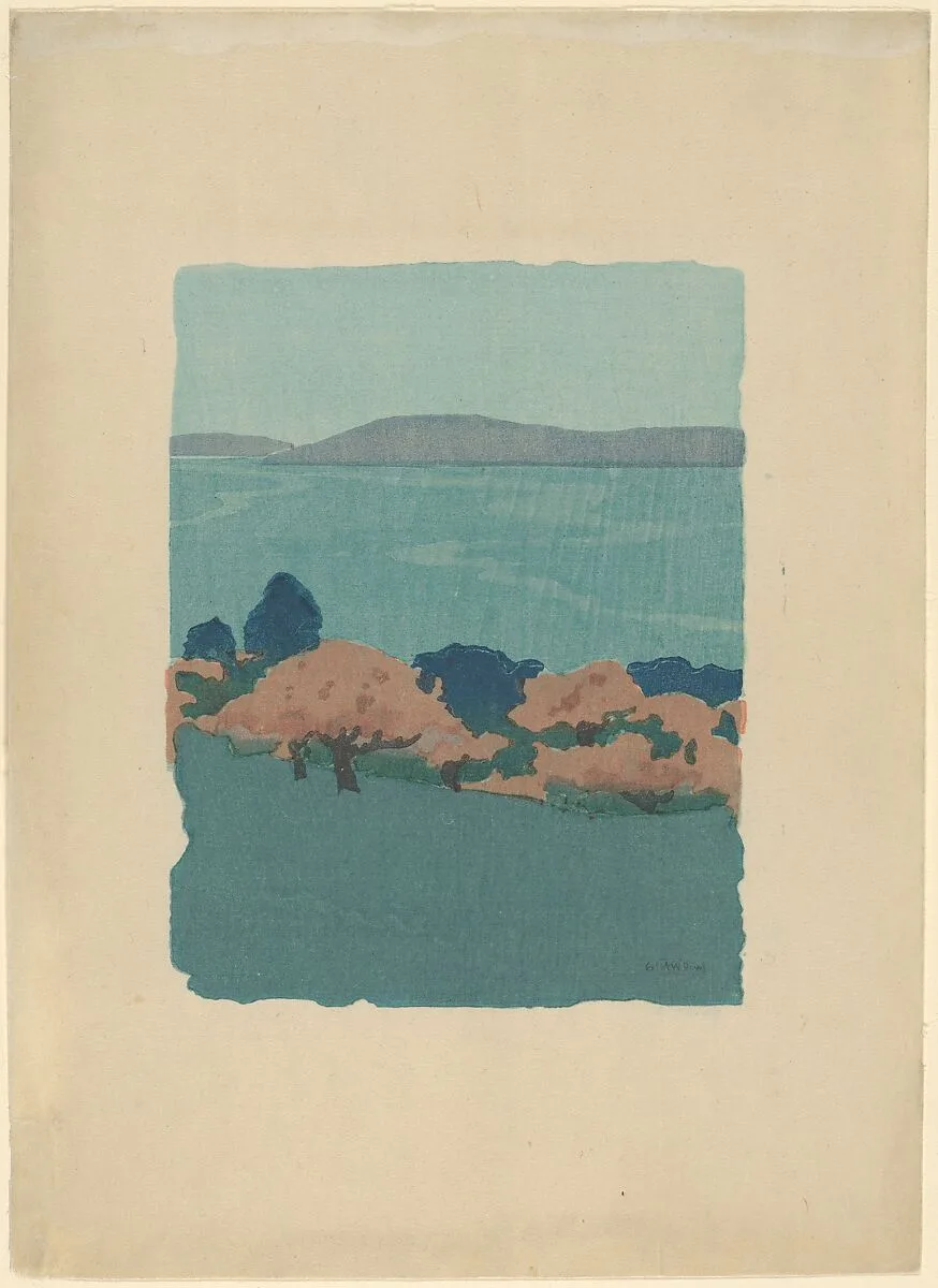 Harbor and Orchard — Arthur Wesley Dow