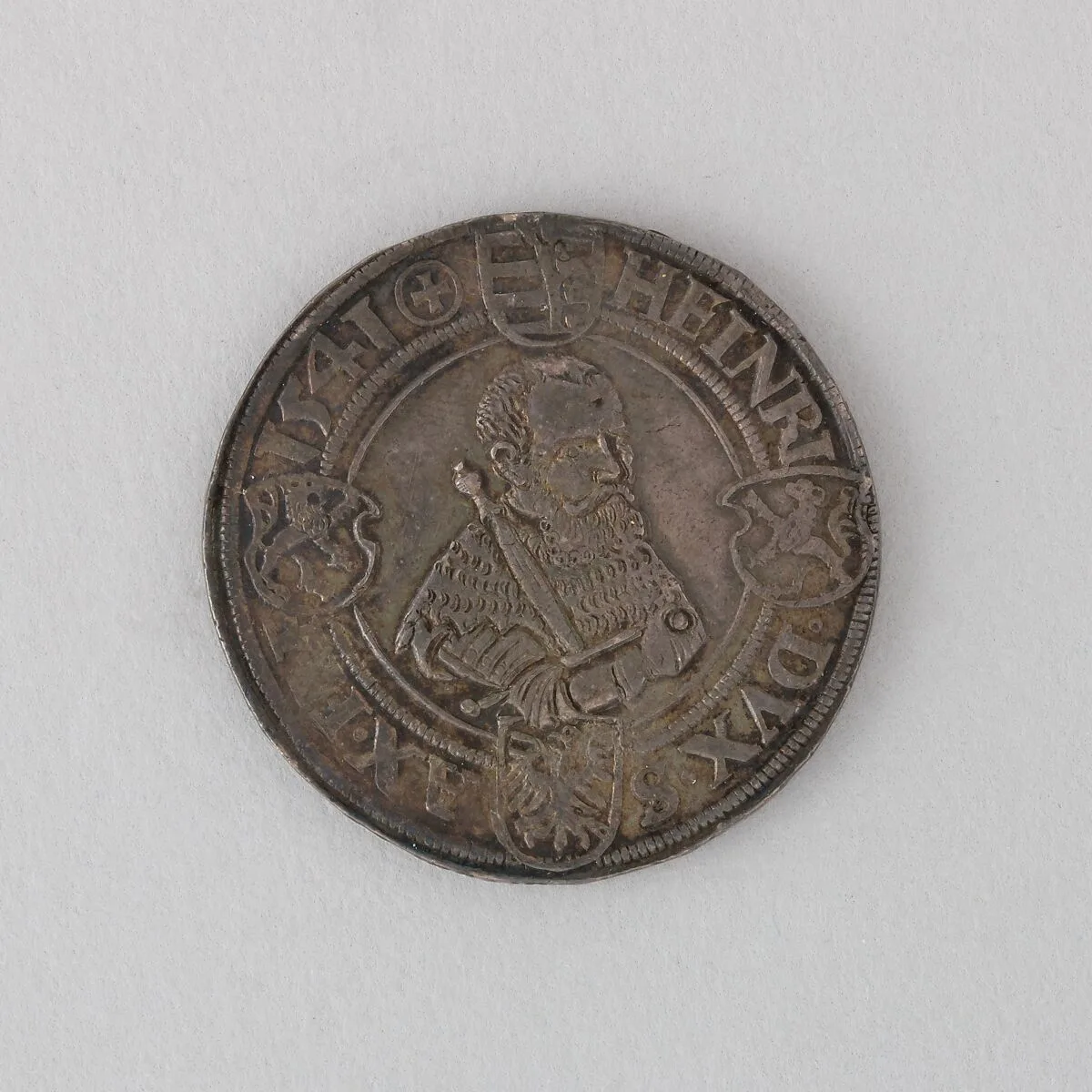Coin (Thaler, Annaberg) Showing John Frederick, Elector of Saxony — Unknown
