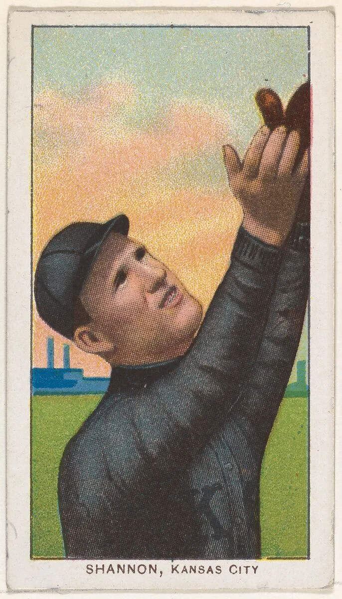 Shannon, Kansas City, American Association, from the White Border series (T206) for the American Tobacco Company — American Tobacco Company