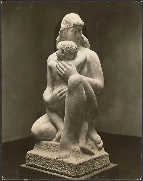 "Mother and Child" by William Zorach — Charles Sheeler