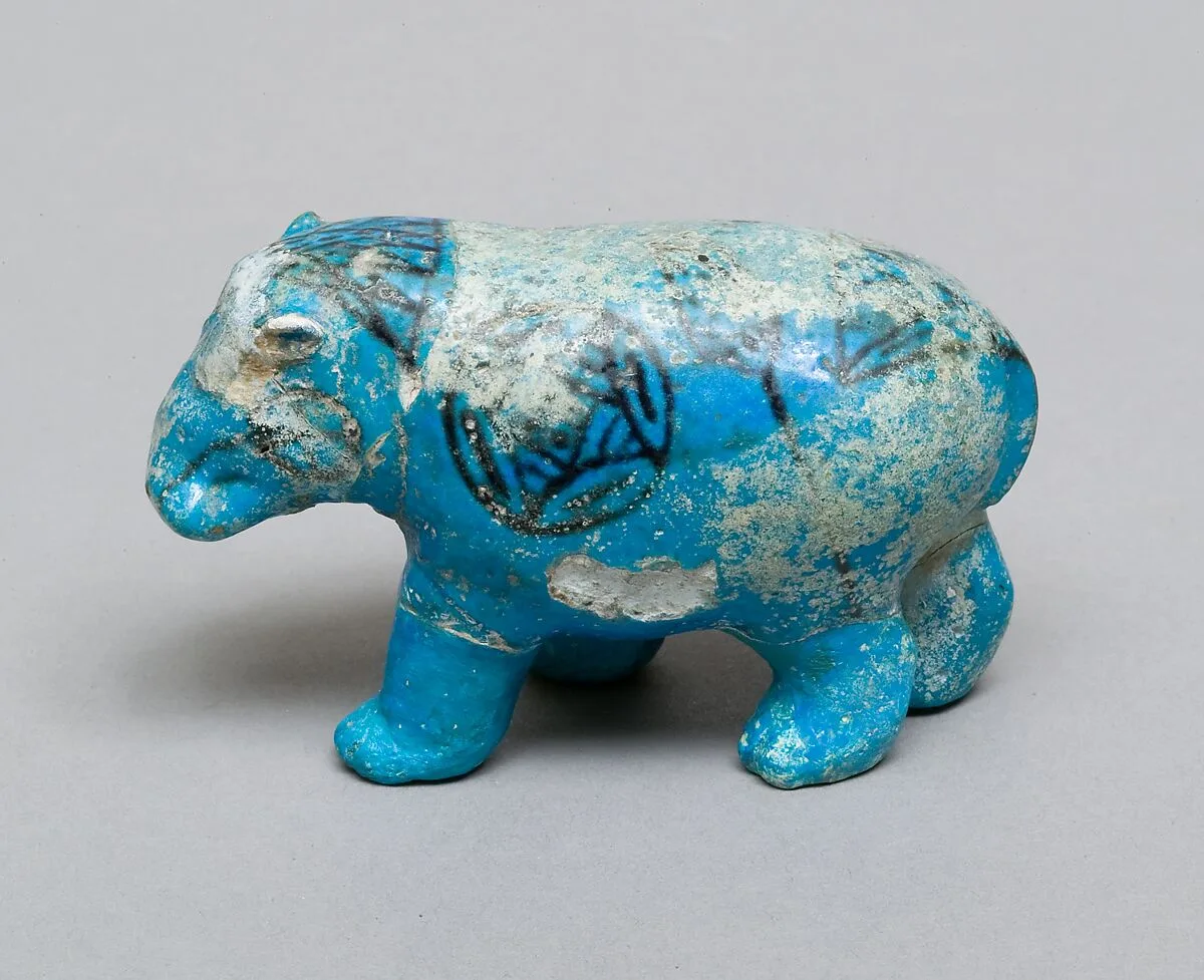 Hippopotamus figurine — Unknown