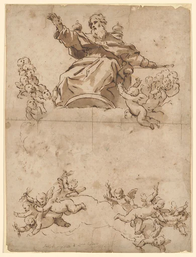 The Almighty with Angels