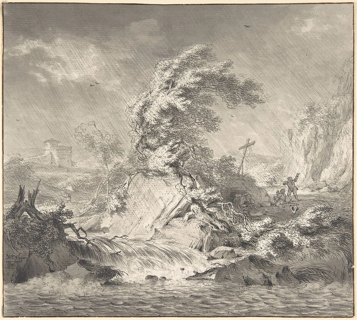 Stormy Landscape — Hendrik Meijer