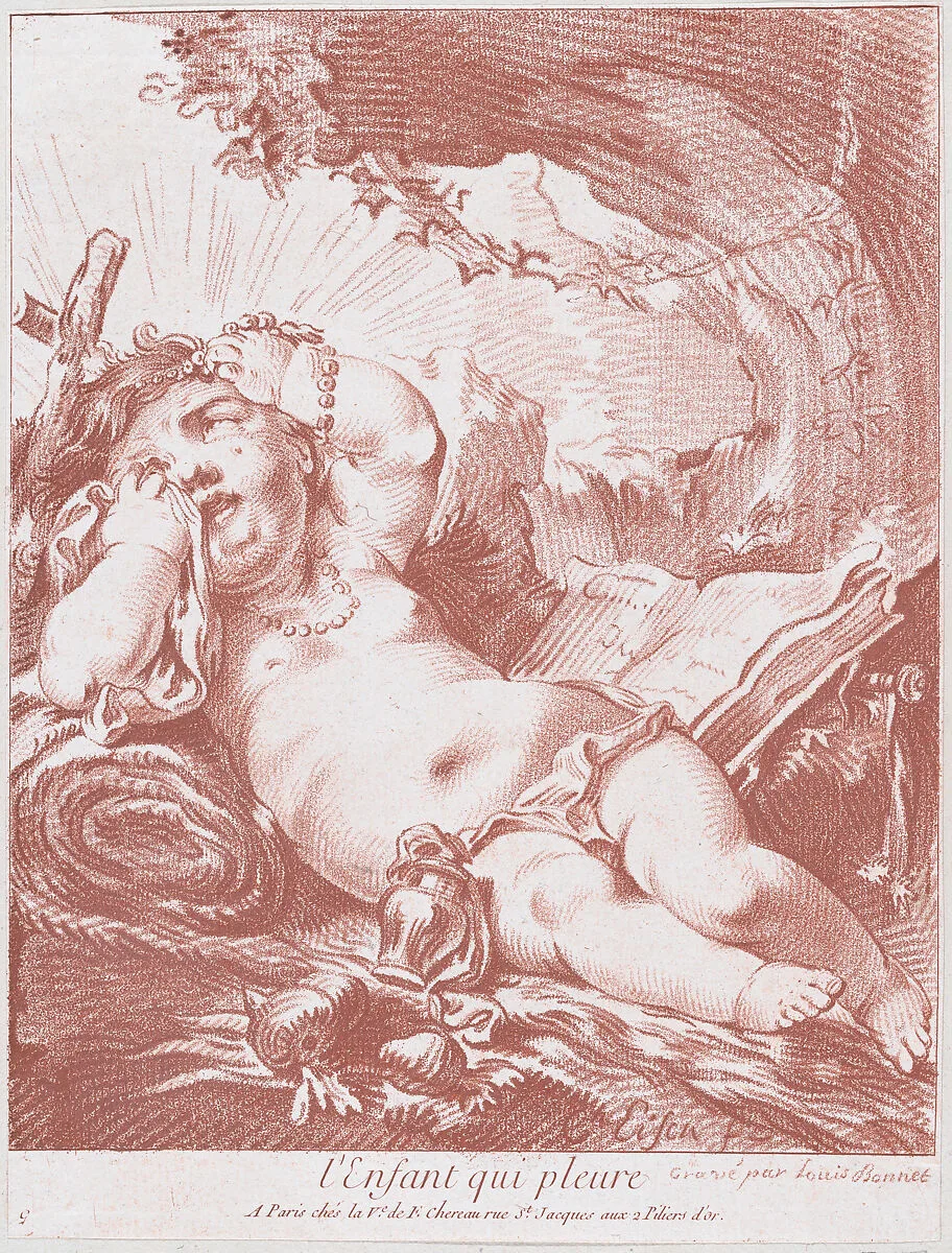 The Crying Child — Louis Marin Bonnet|Charles Dominique Joseph Eisen