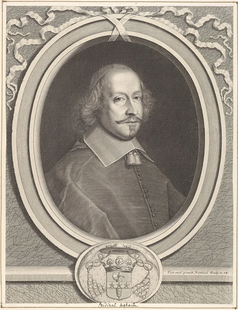 Cardinal Jules Mazarin — Robert Nanteuil|Pieter van Mol