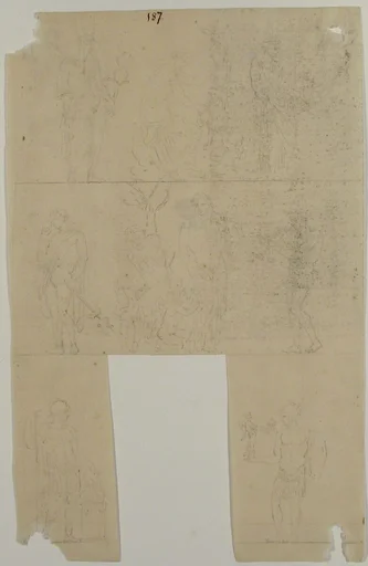 Bacchic Scene; Two Roman Soldiers
