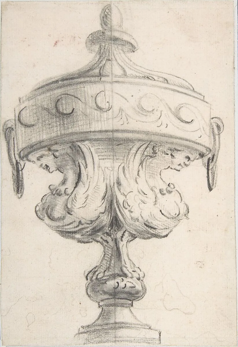 Design for a Vase — Gilles-Marie Oppenord
