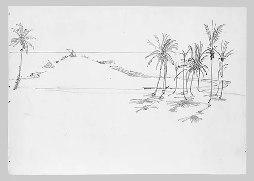 Landscape with Palms