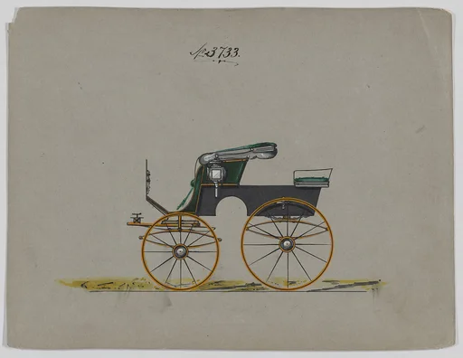 Design for Stanhope Phaeton, no. 3733