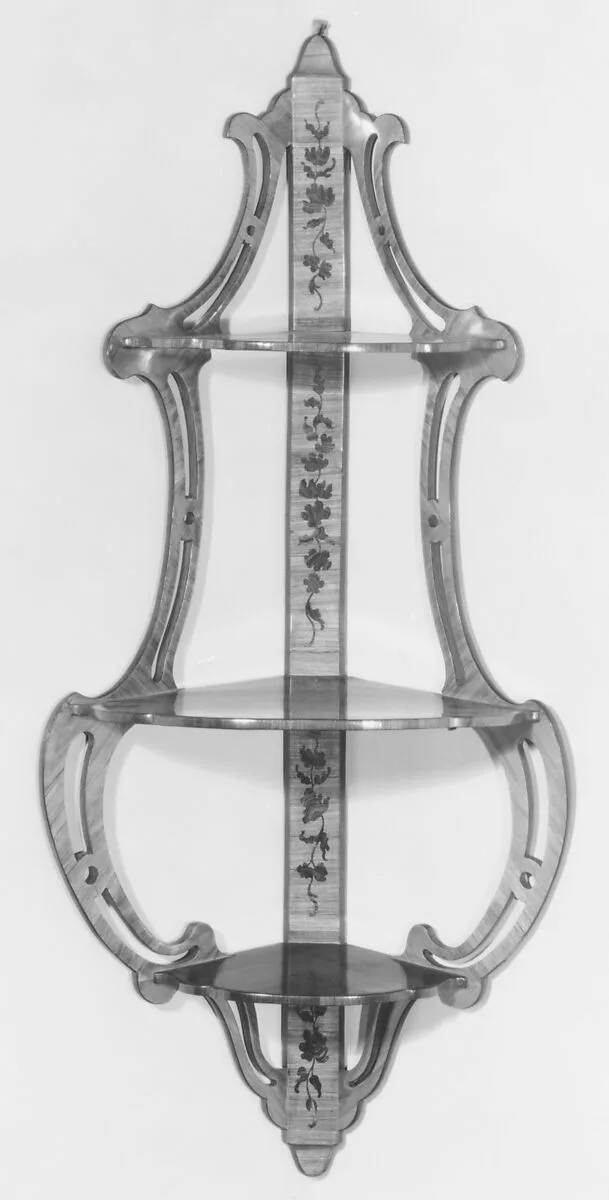 Pair of corner shelves — Bernard II van Risenburgh