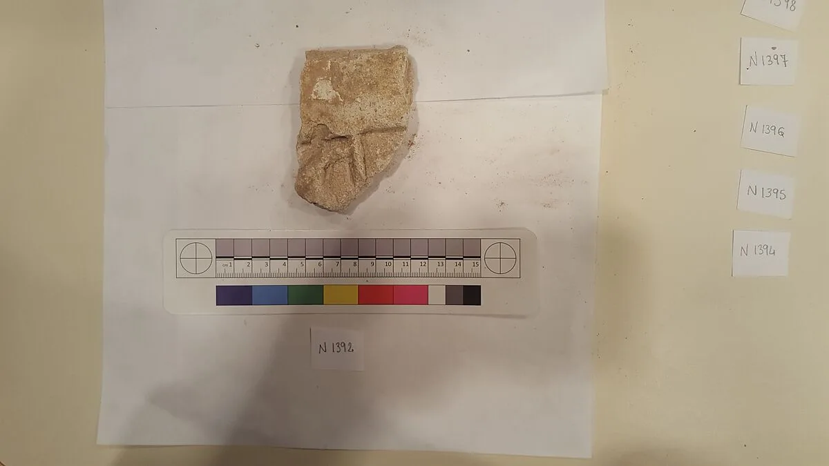 Stucco Fragment — Unknown
