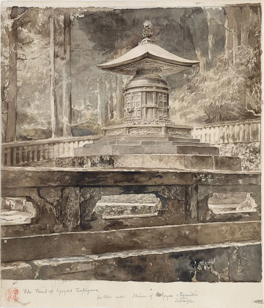 The Tomb of Iyeyasu Tokugawa — John La Farge