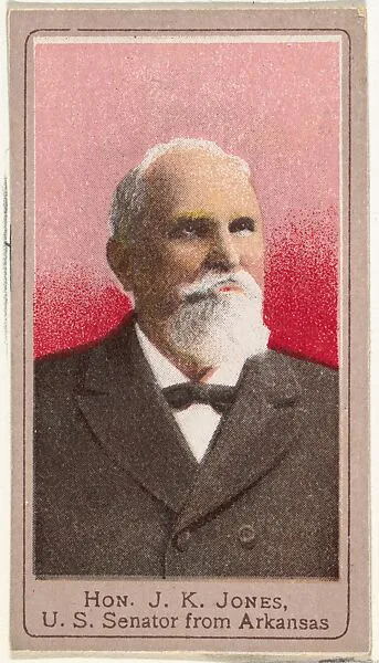 Honorable J. K. Jones, United States Senator from Arkansas, from the Heroes of the Spanish War series (T175) — Kinney Brothers Tobacco Company|American Tobacco Company