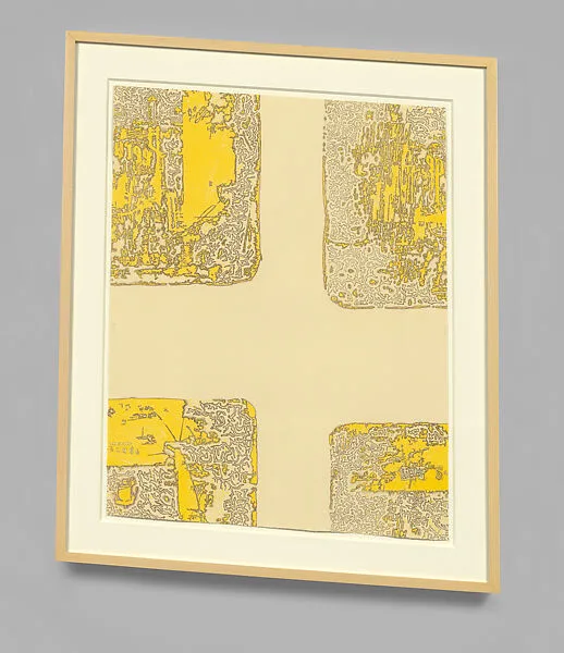 Peerage, from Backs — Universal Limited Art Editions|James Siena